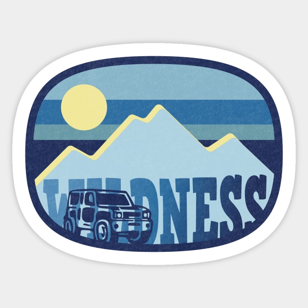 Rocky Terrain Expedition Sticker by Tees For UR DAY